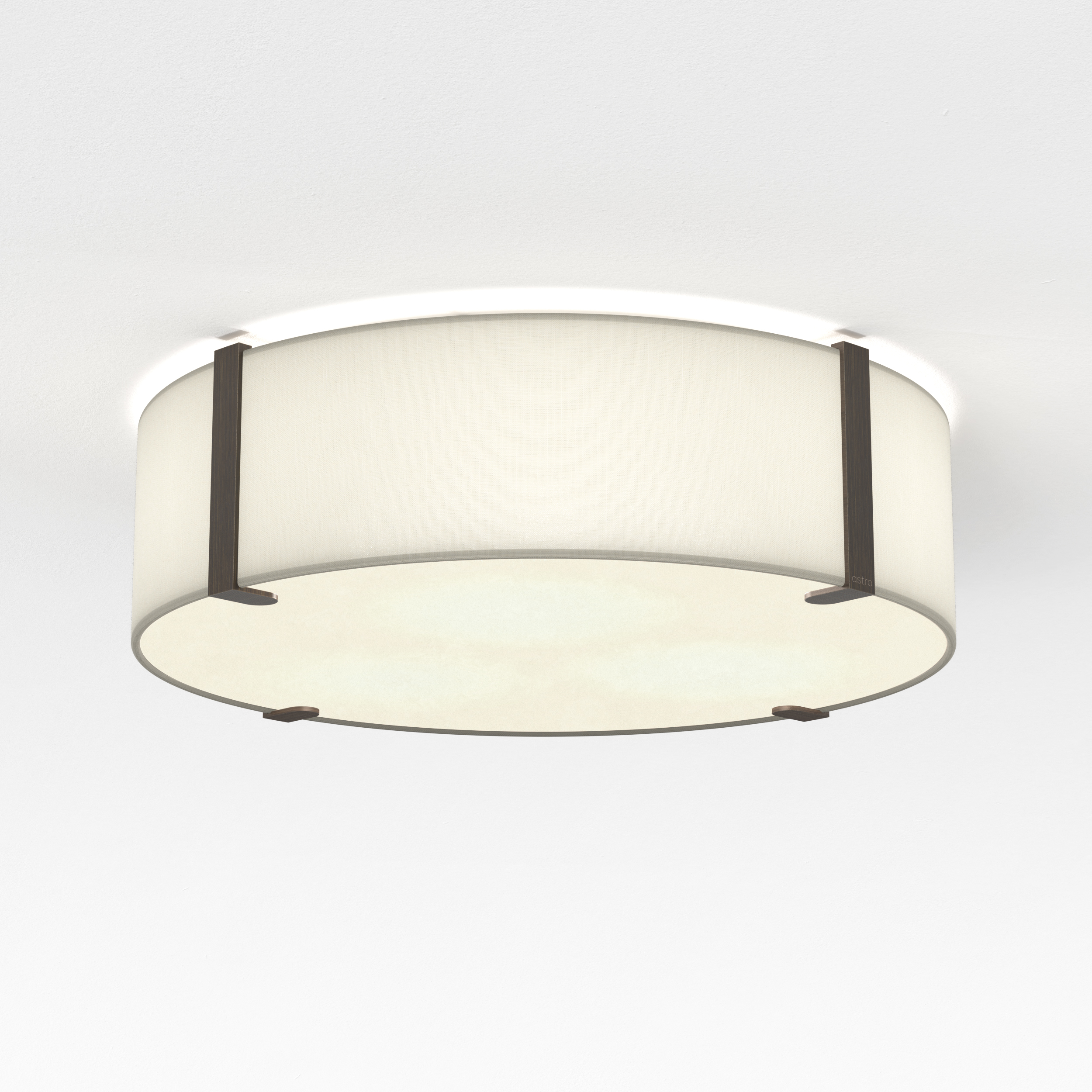 Ceiling Base 410 PL excl. 3x E27 mat wit