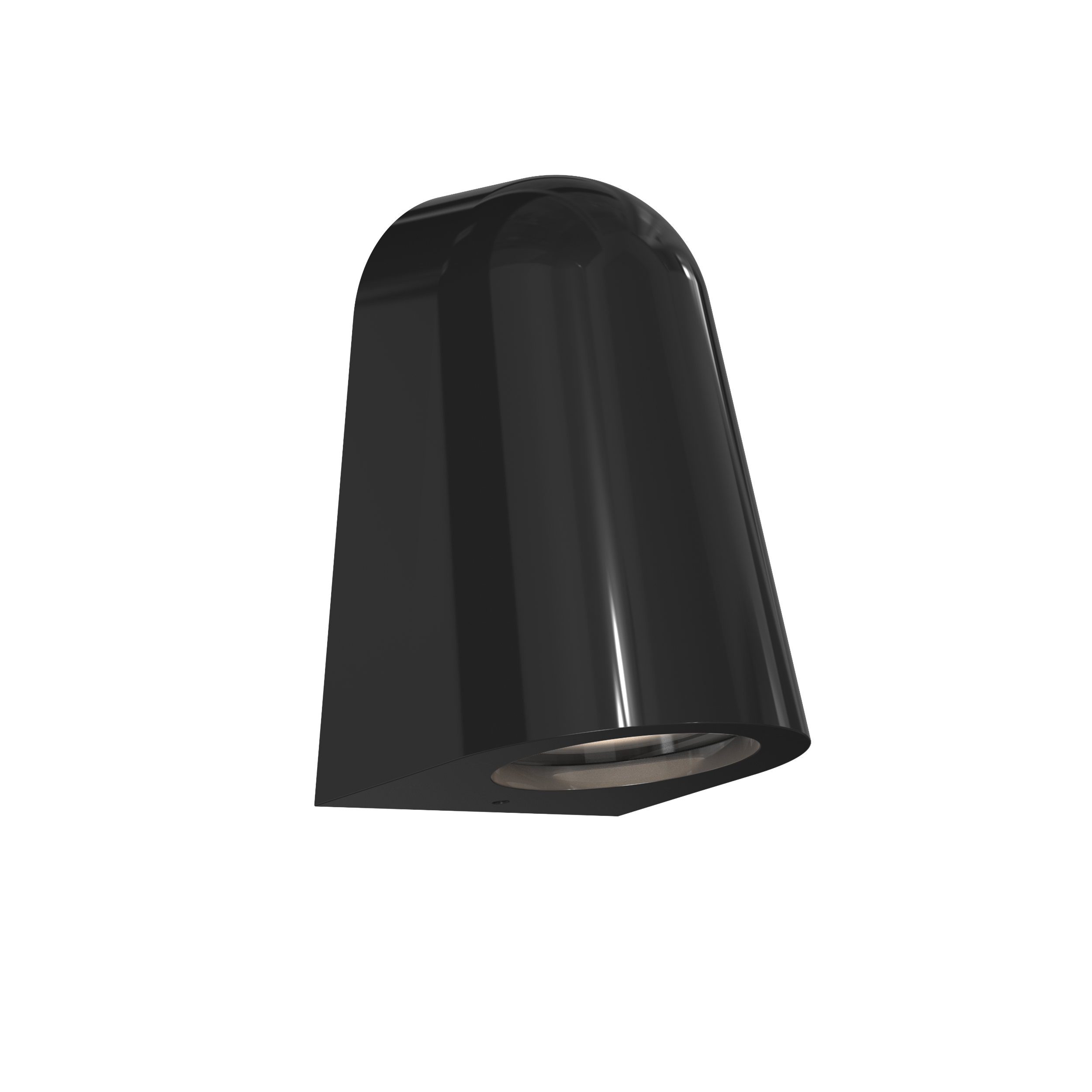 Mast Light BWL excl. GU10 gloss glaze zwart