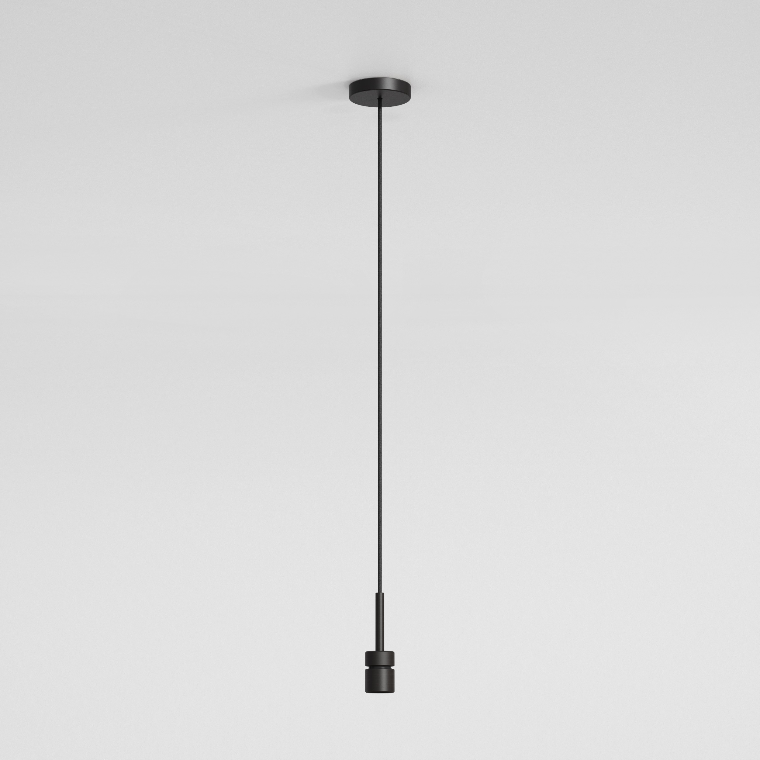 Pendant Suspension Kit 4 HL excl. E27 mat zwart