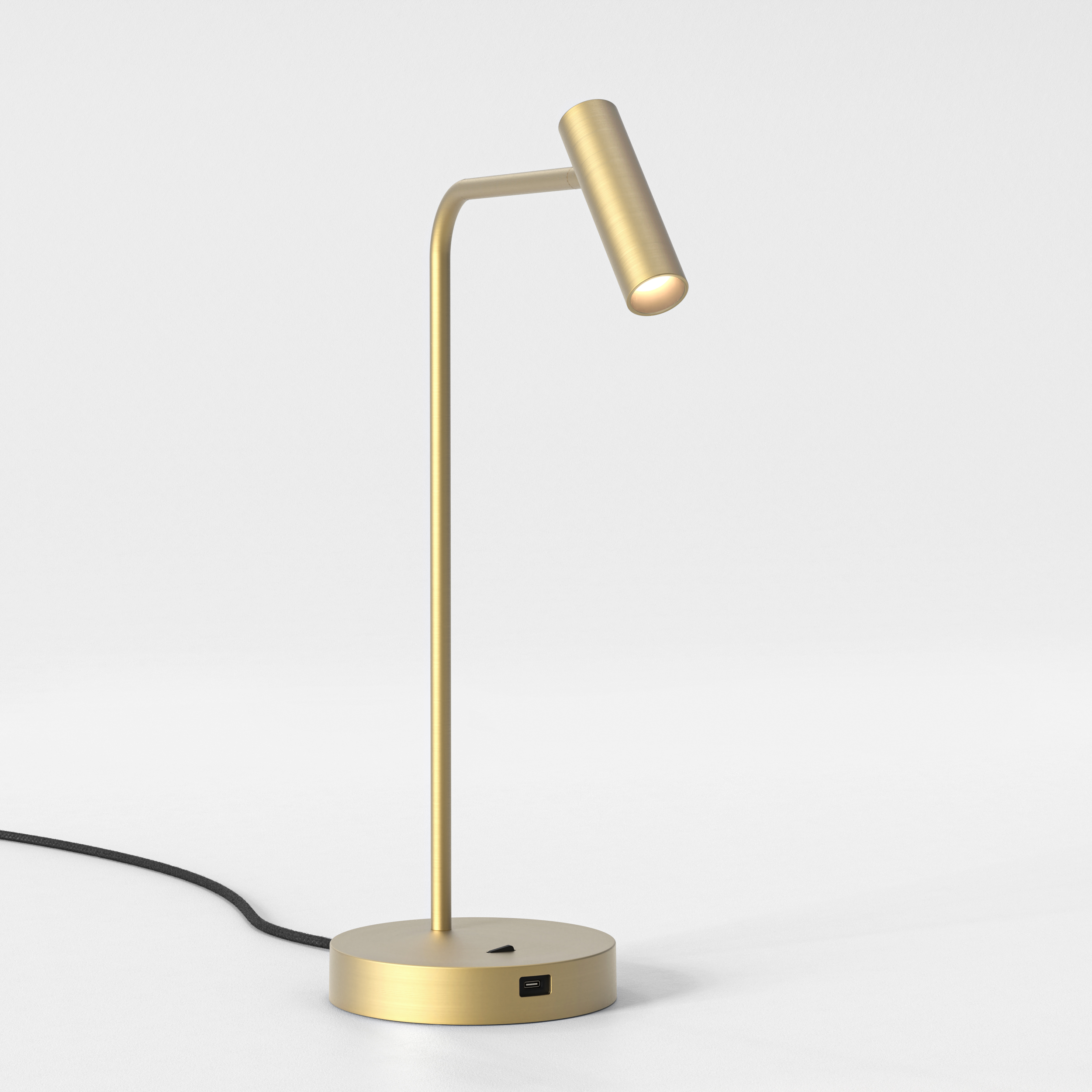 Enna Desk USB LED TL 2700K mat goud