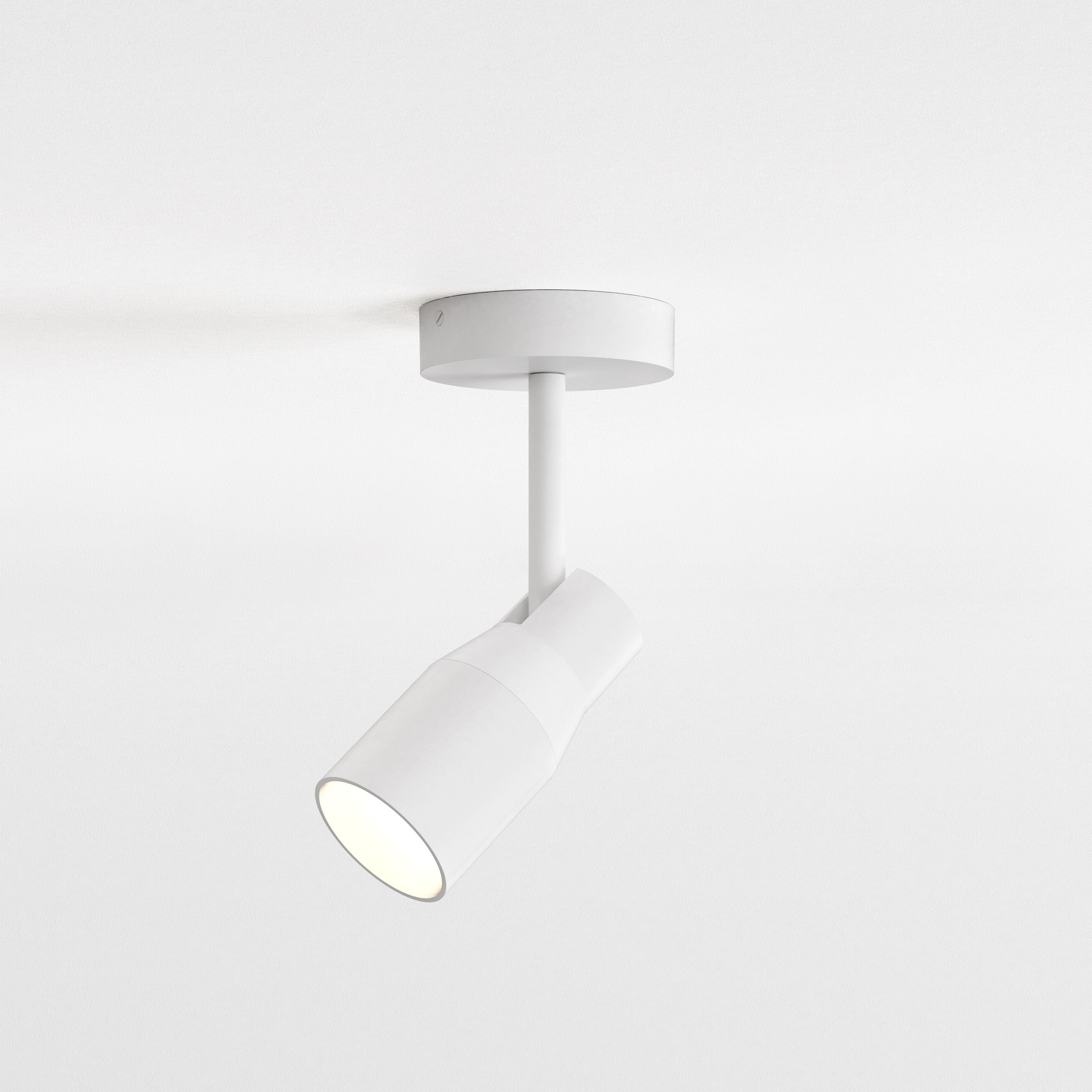 Apollo Single OBS excl. GU10 structuur wit