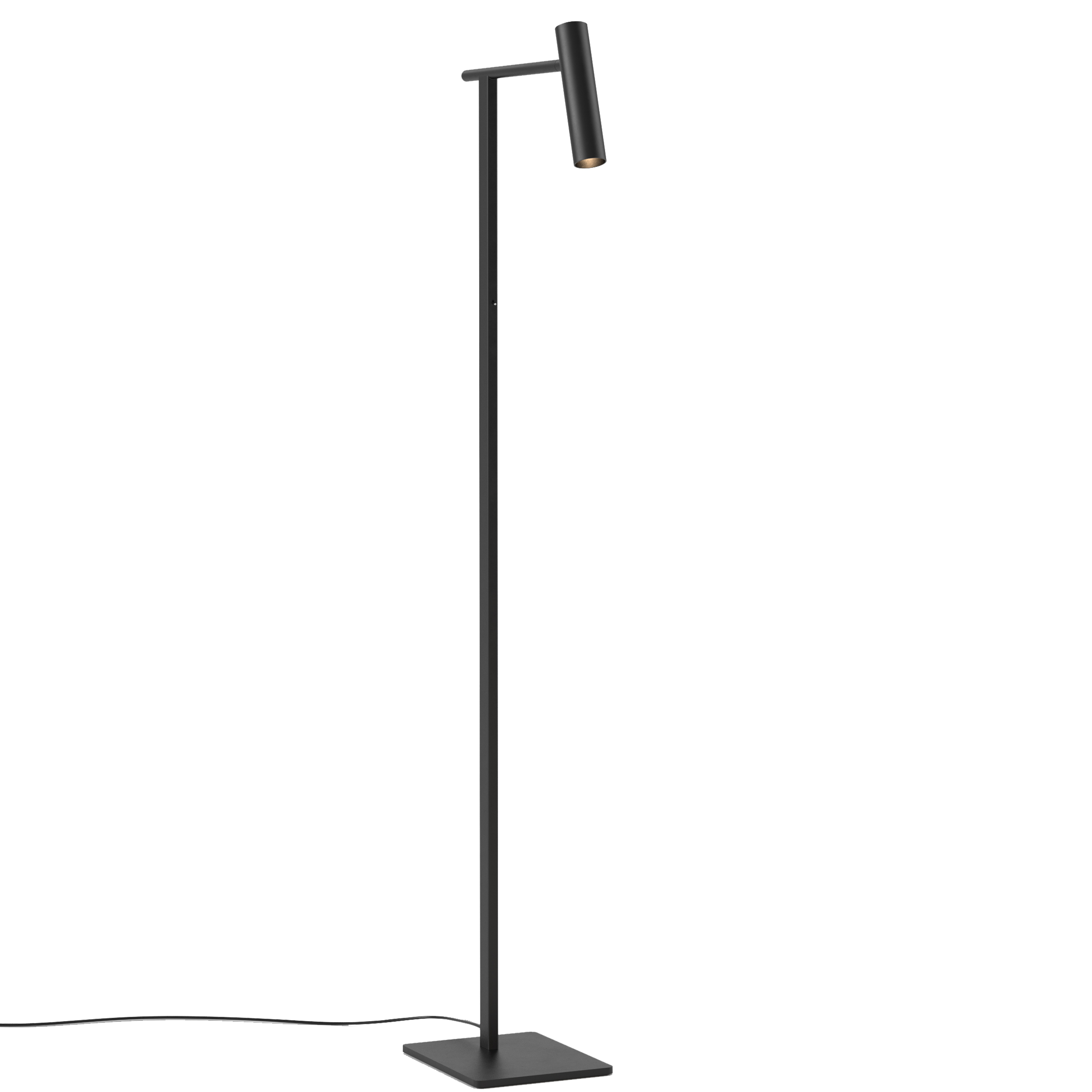 Leda Round Shade mat zwart