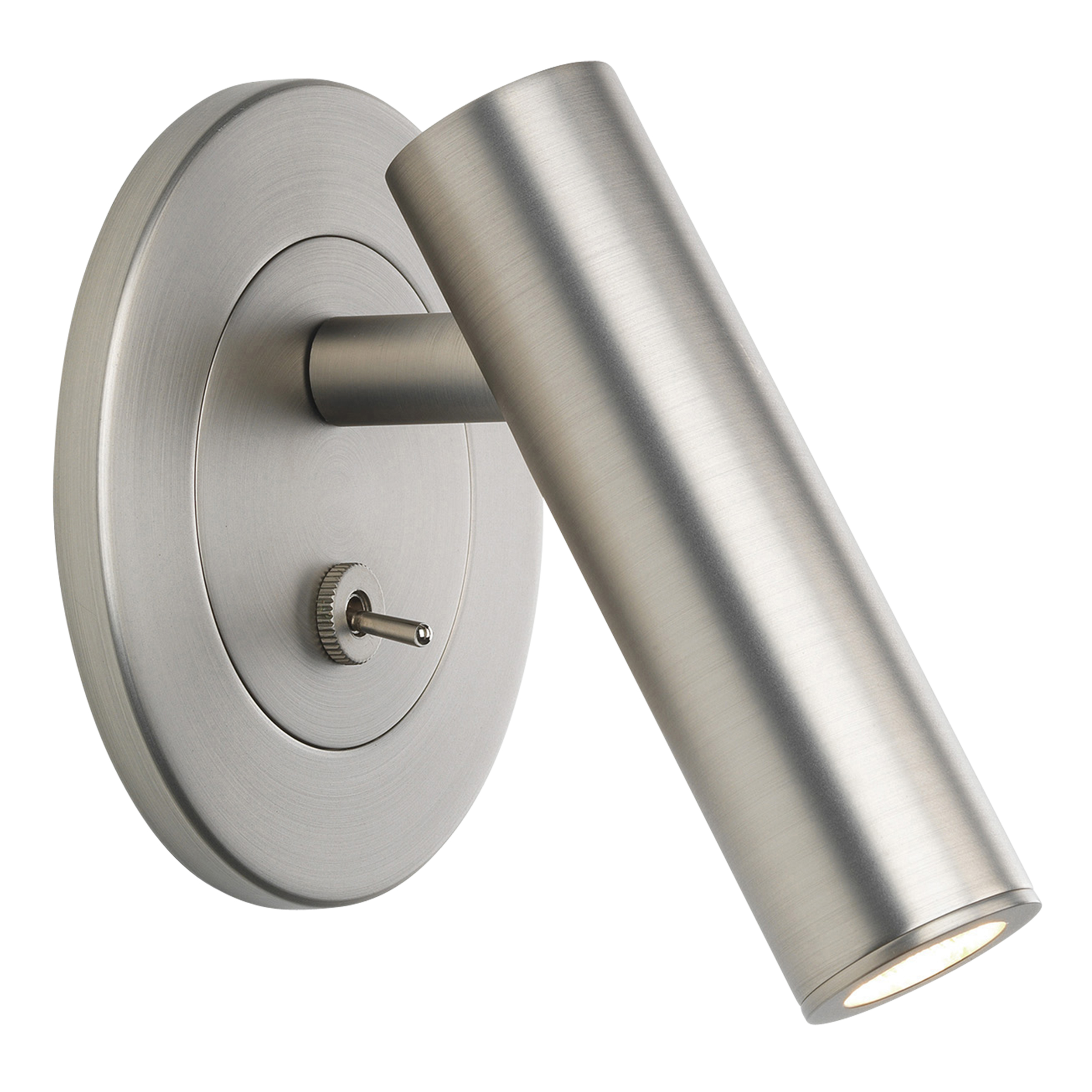 Enna Recess Switched LED WL 2700K mat nikkel