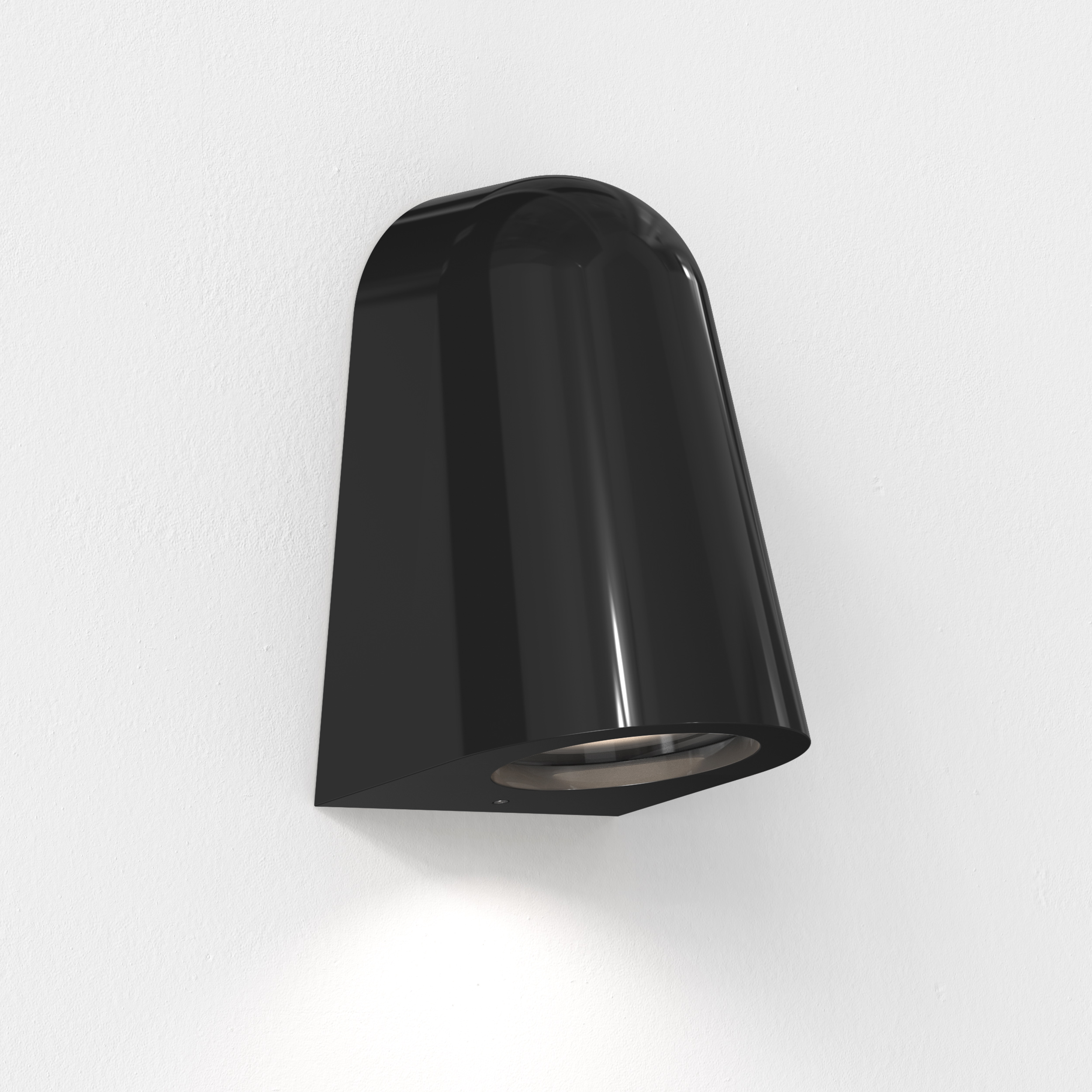 Mast Light BWL excl. GU10 gloss glaze zwart