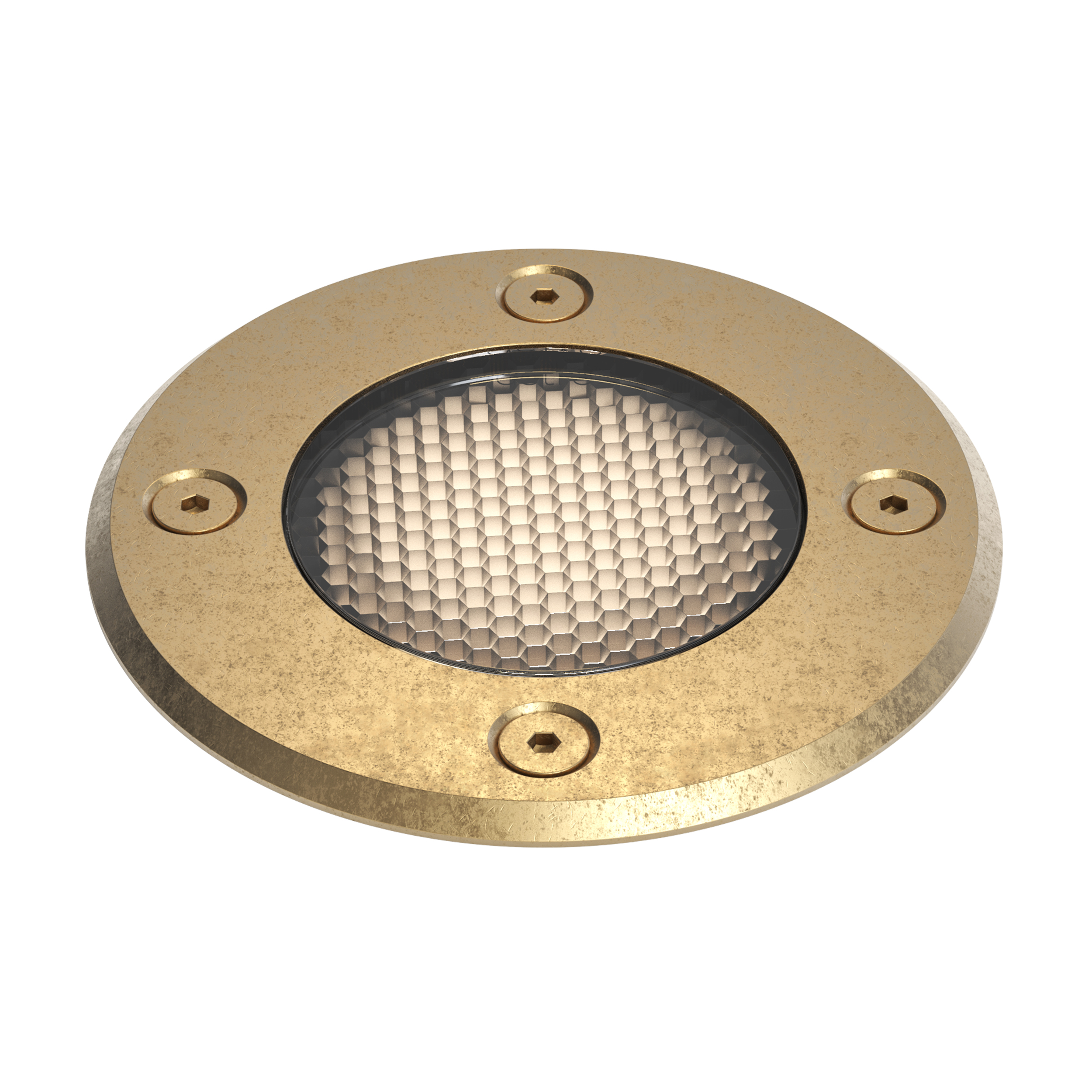 Gramos Round BGS excl. GU10 massief messing
