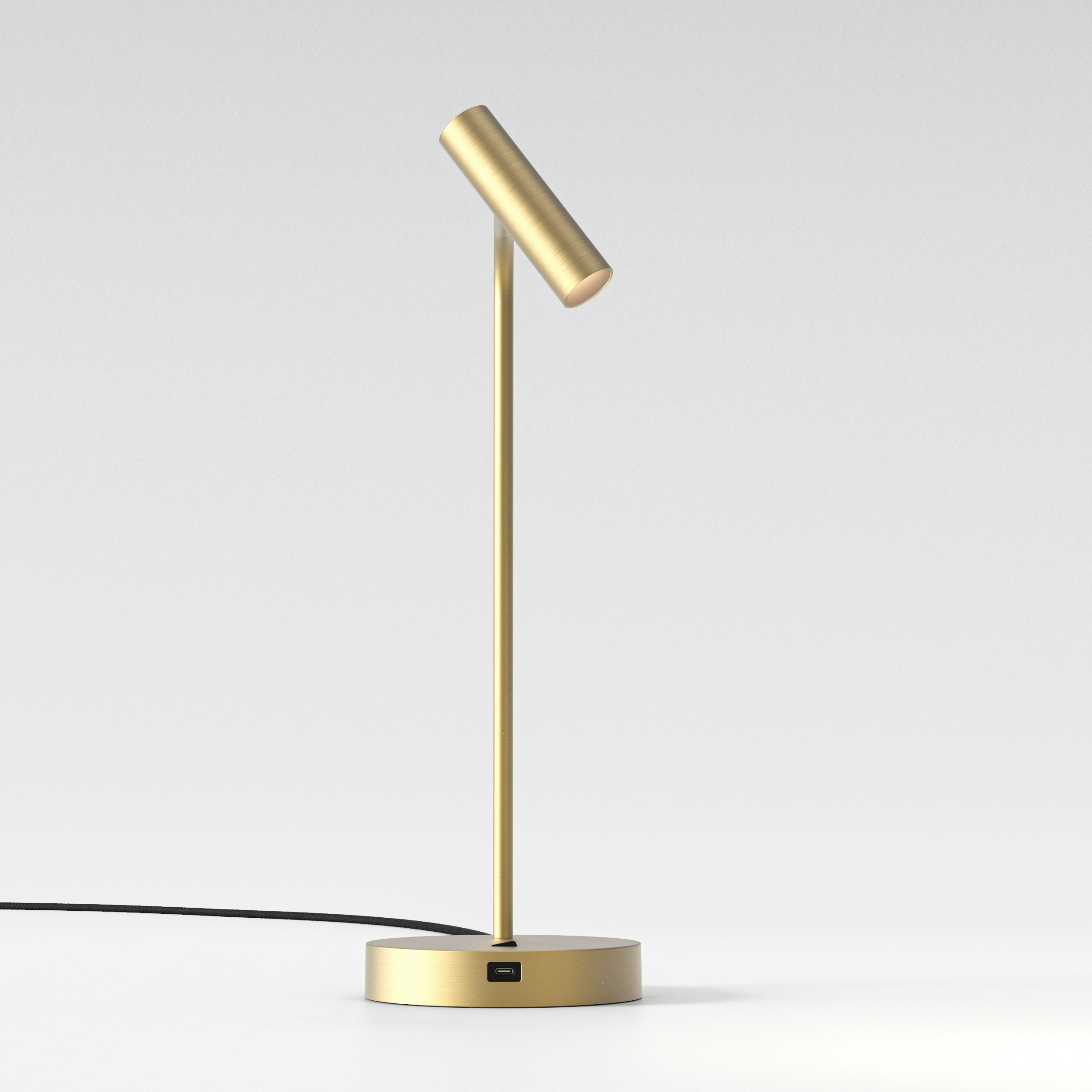 Enna Desk USB LED TL 2700K mat goud