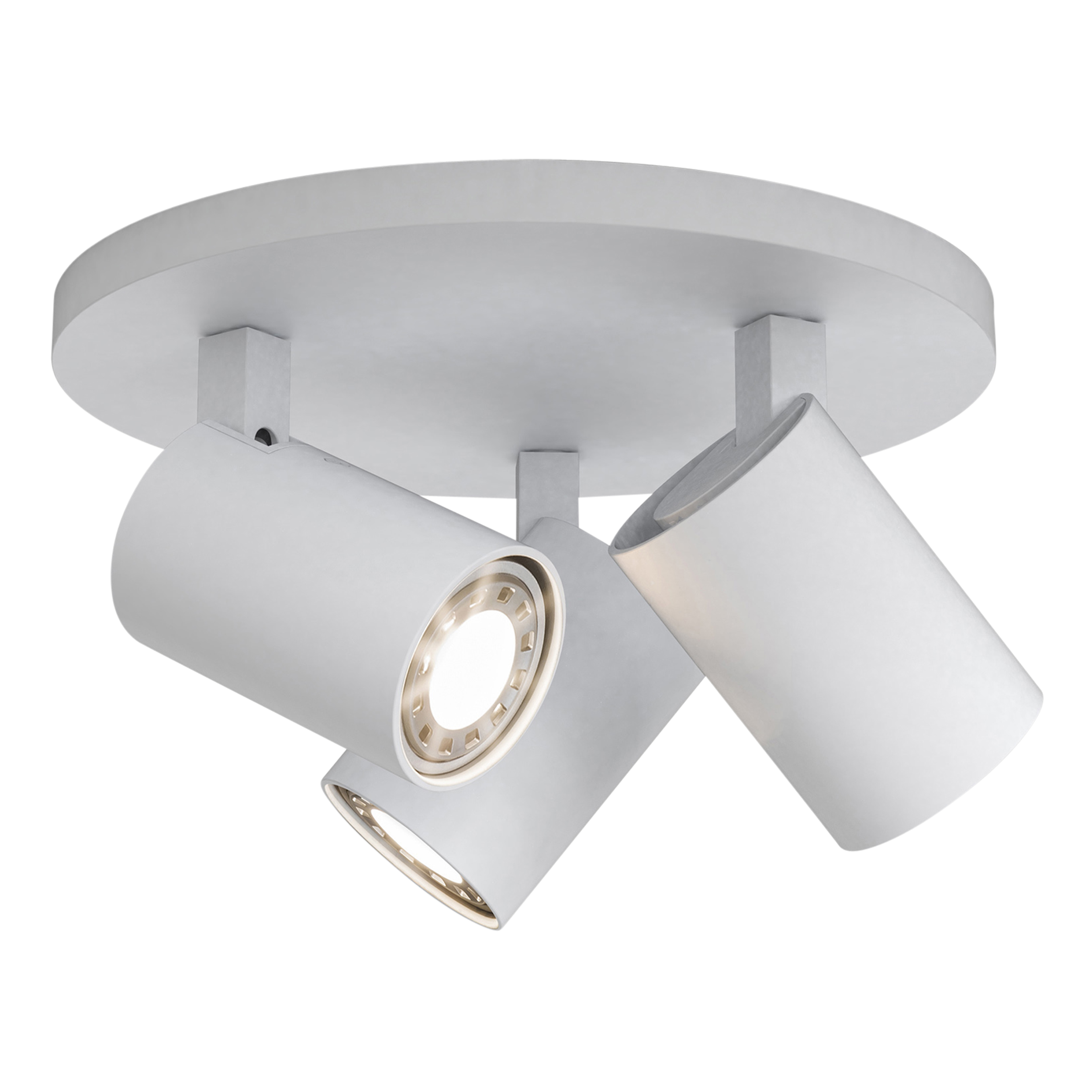 Ascoli Triple Round OBS excl. 3x GU10 structuur wit