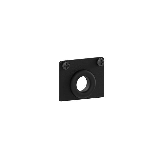 48V Single Track Cable Entry End Cap