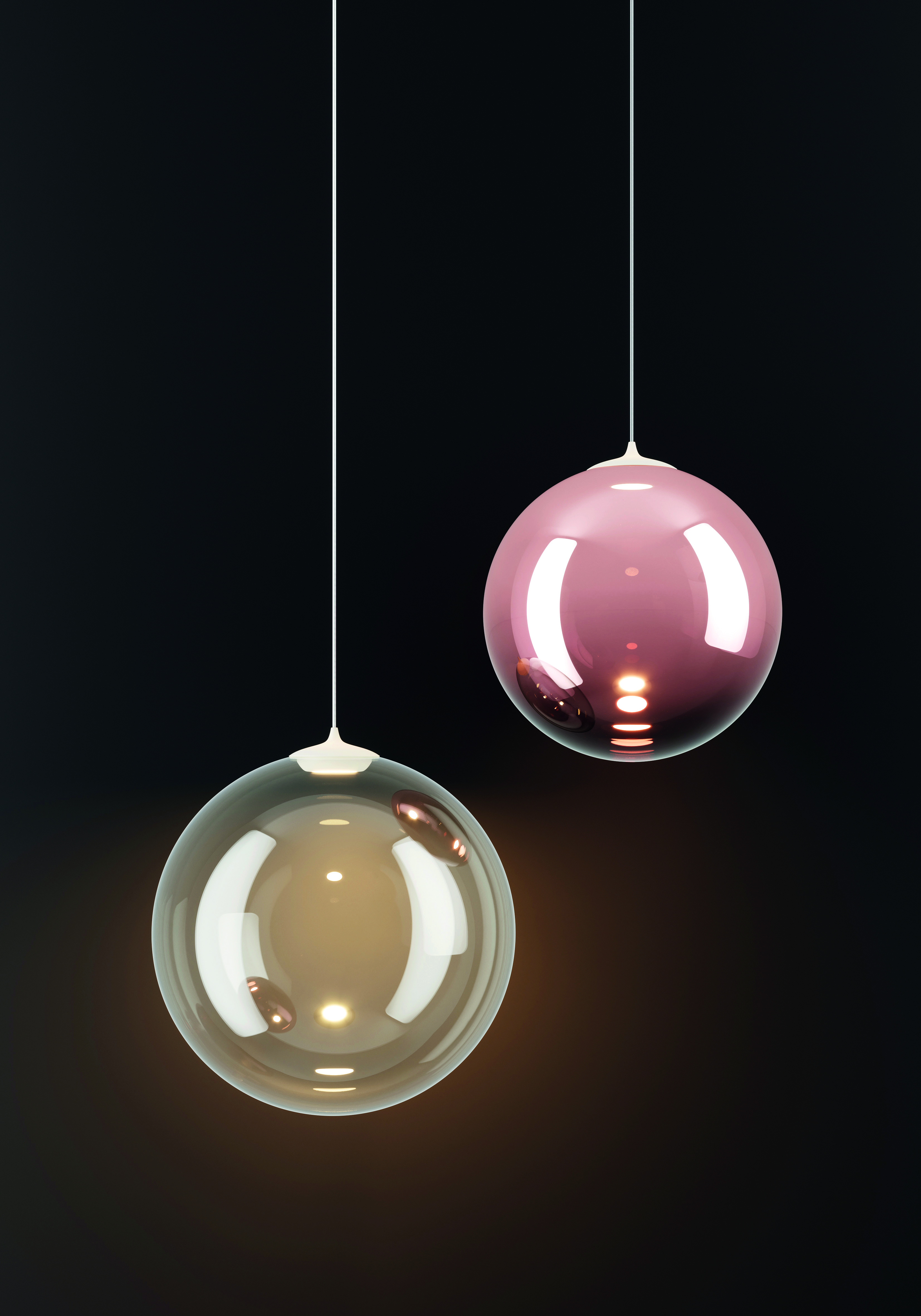 Lodes Random Solo 18 hanglamp 2700K glossy smoke