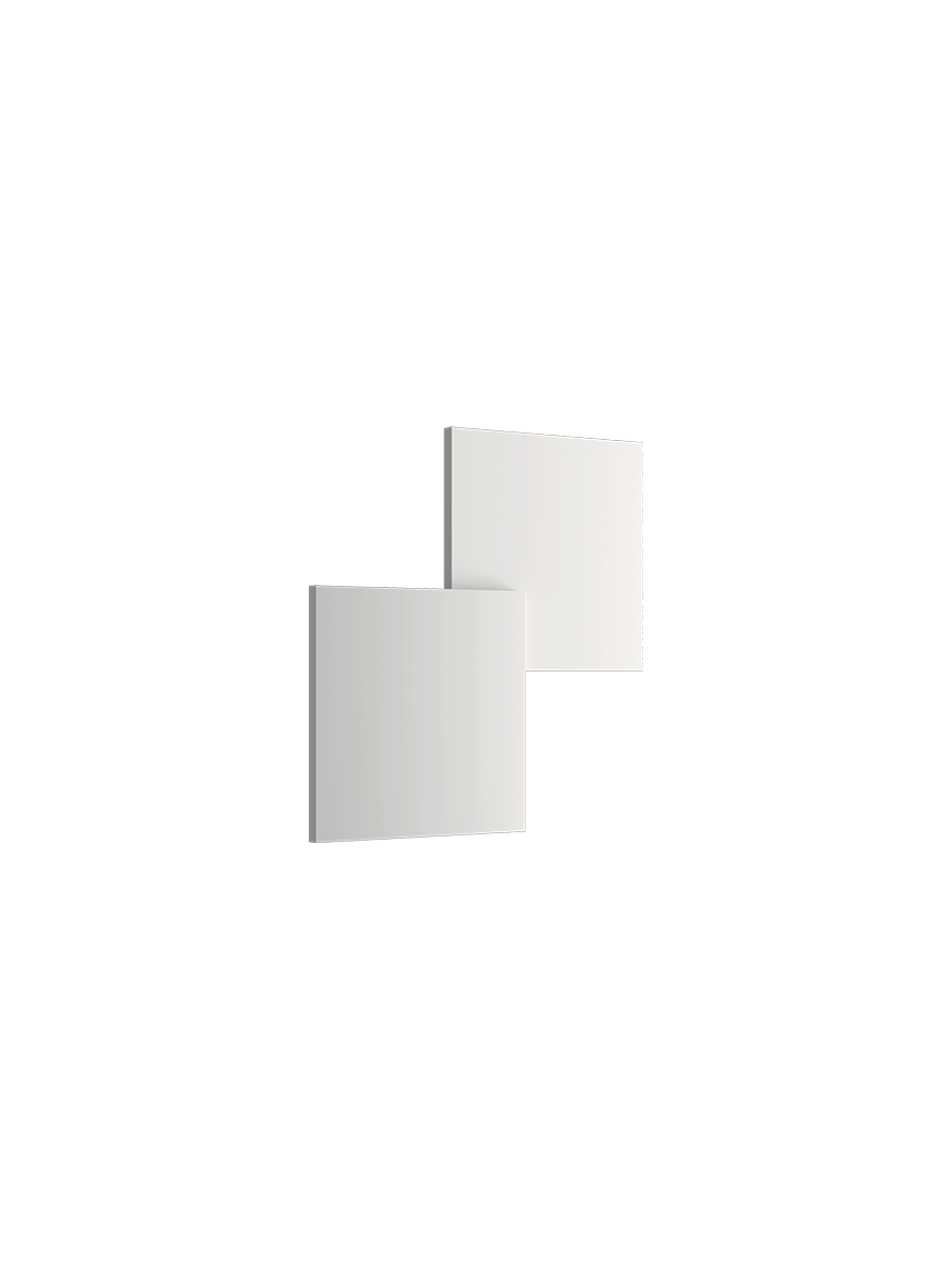 Puzzle Double Square WL/PL 2x 17W 2700K
