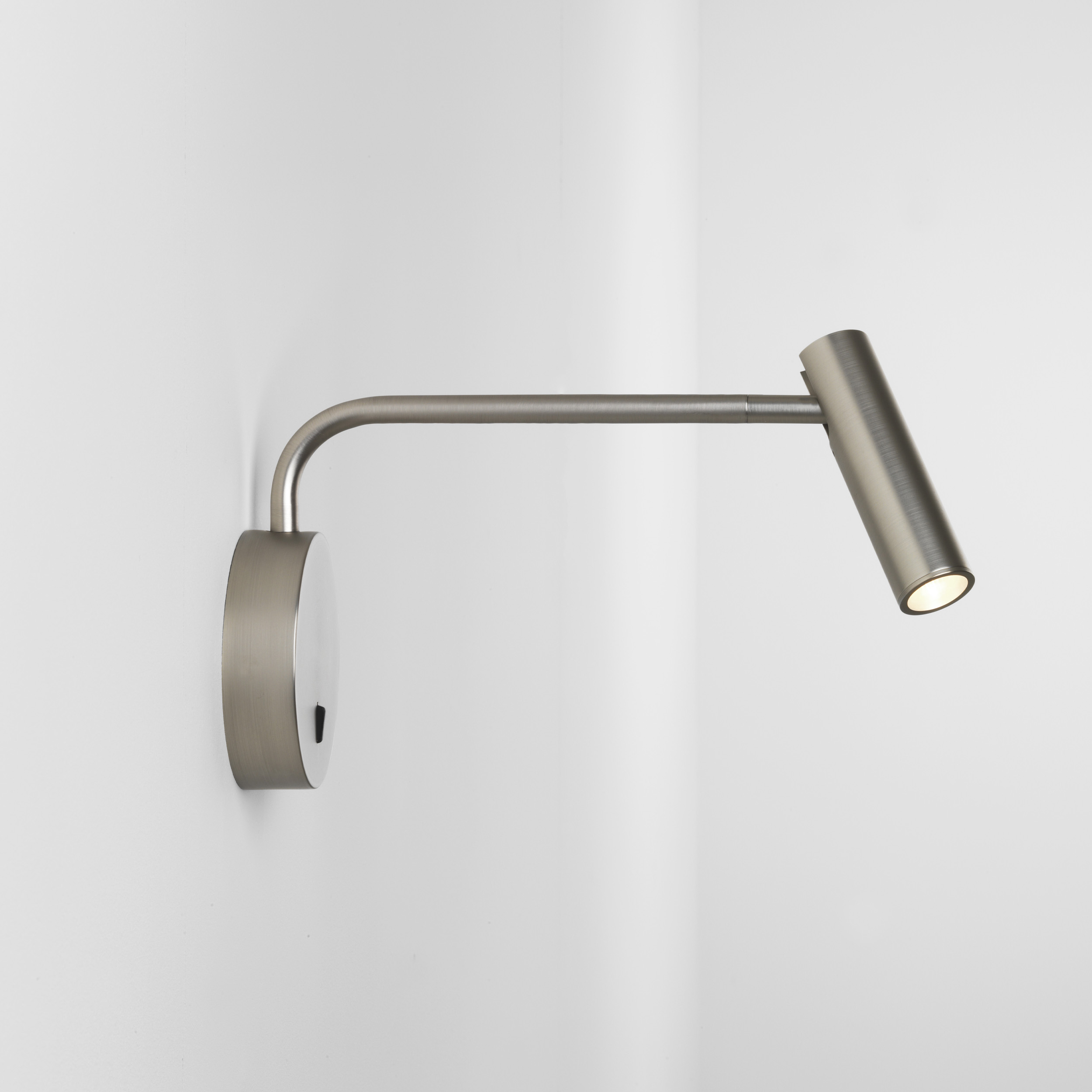 Enna Wall LED WL 2700K mat nikkel