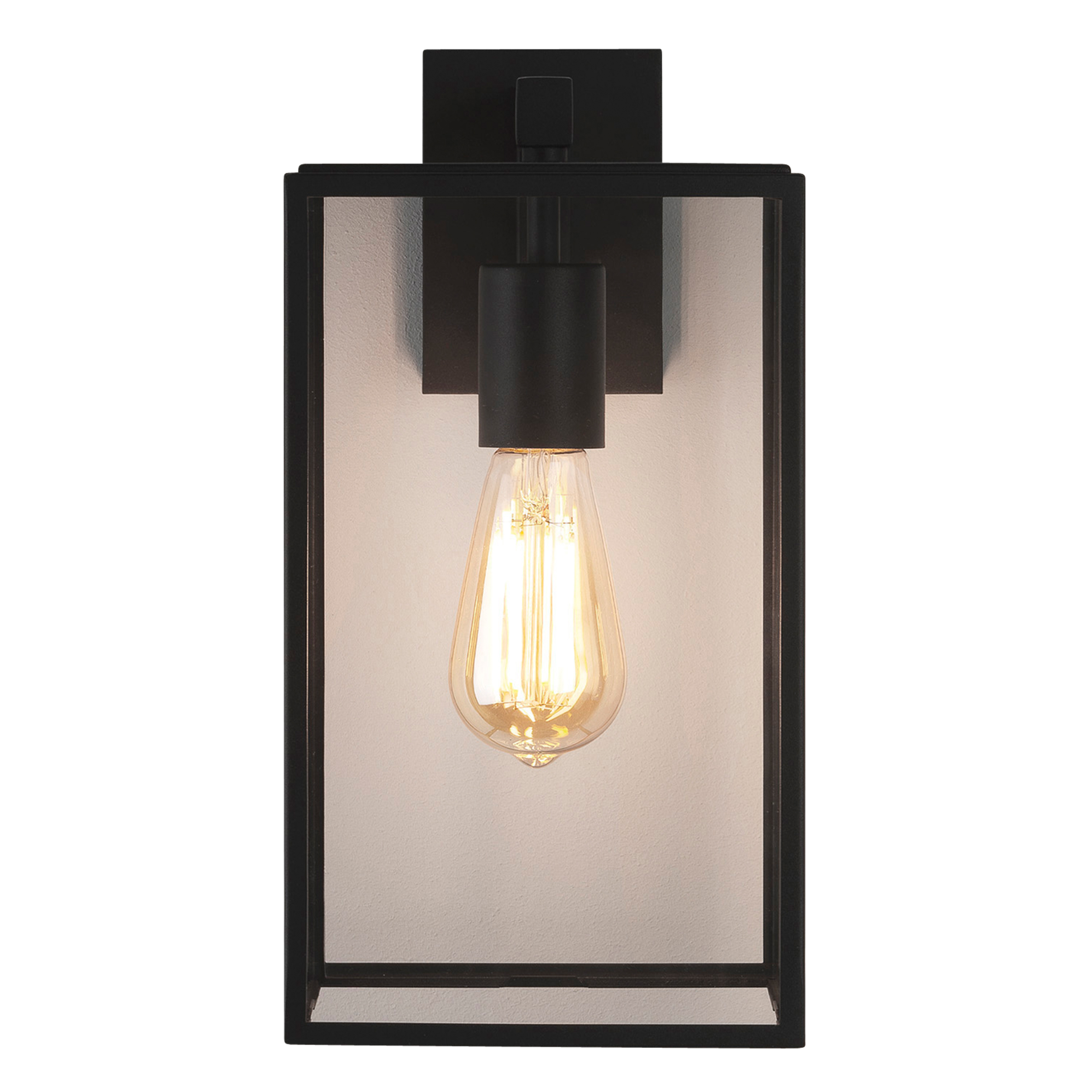 Box Lantern 350 BWL excl. E27 structuur zwart