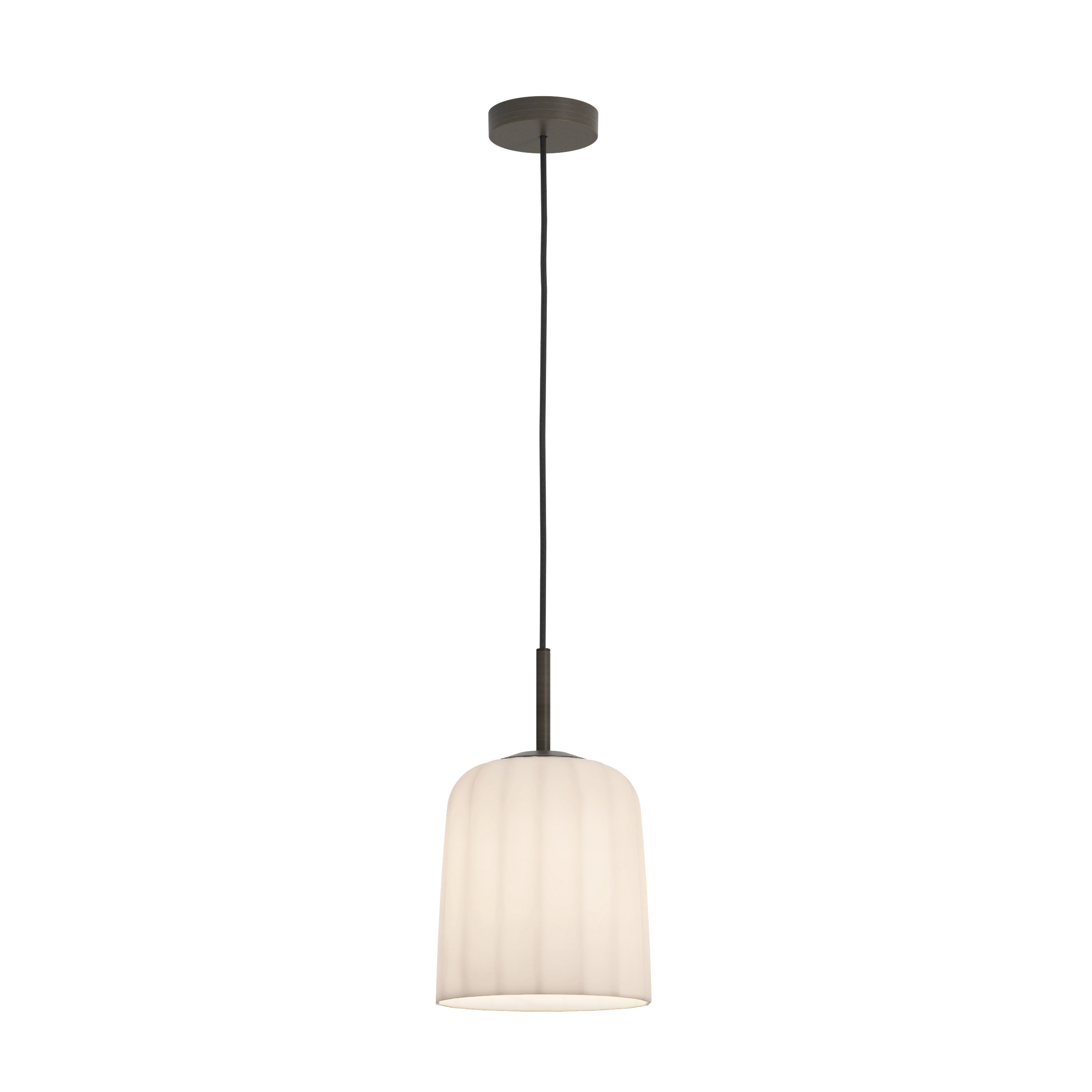 Veo Pendant 230 HL excl. E27 brons