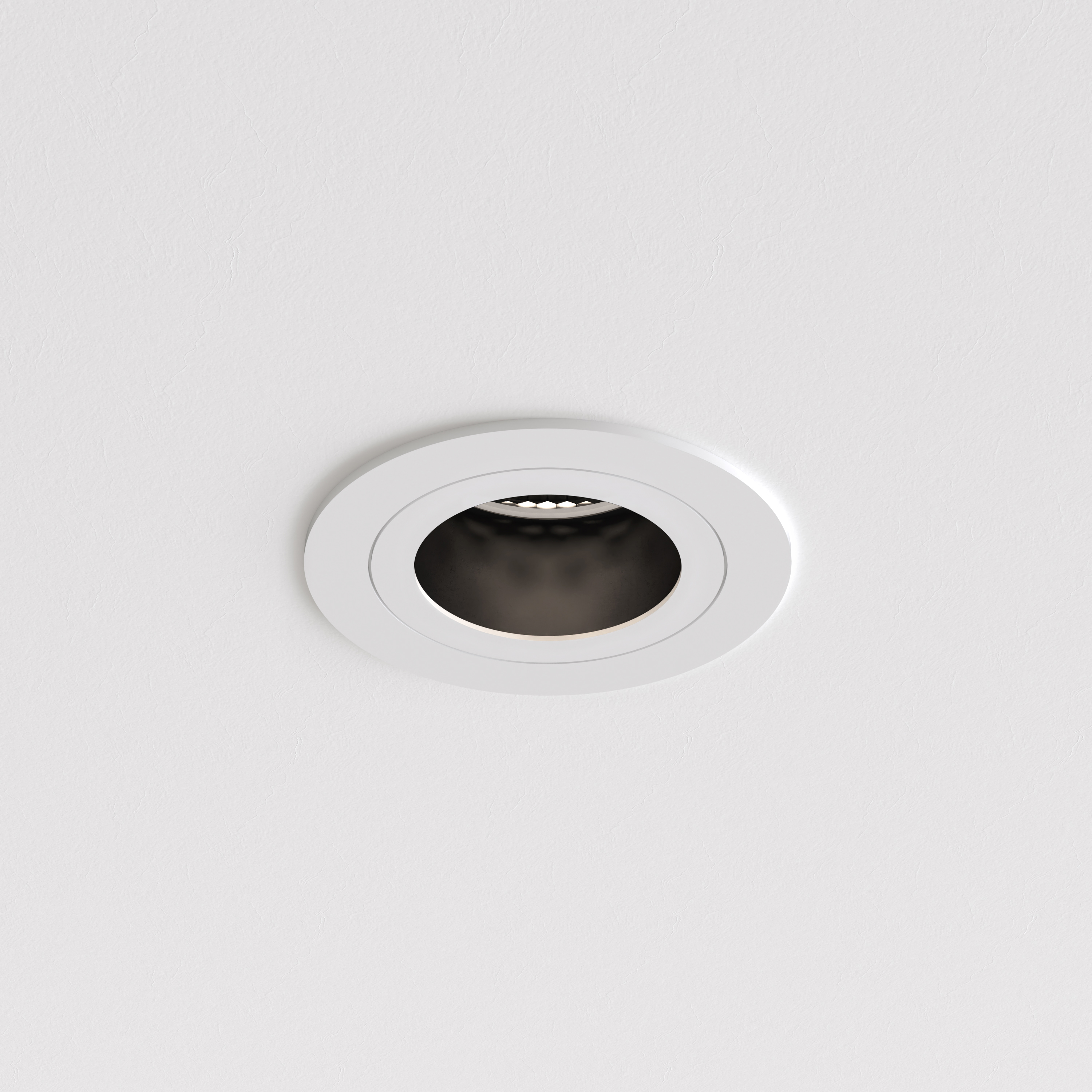 Pinhole Slimline Round Fixed FR IBS IP65 excl. GU10 mat wit