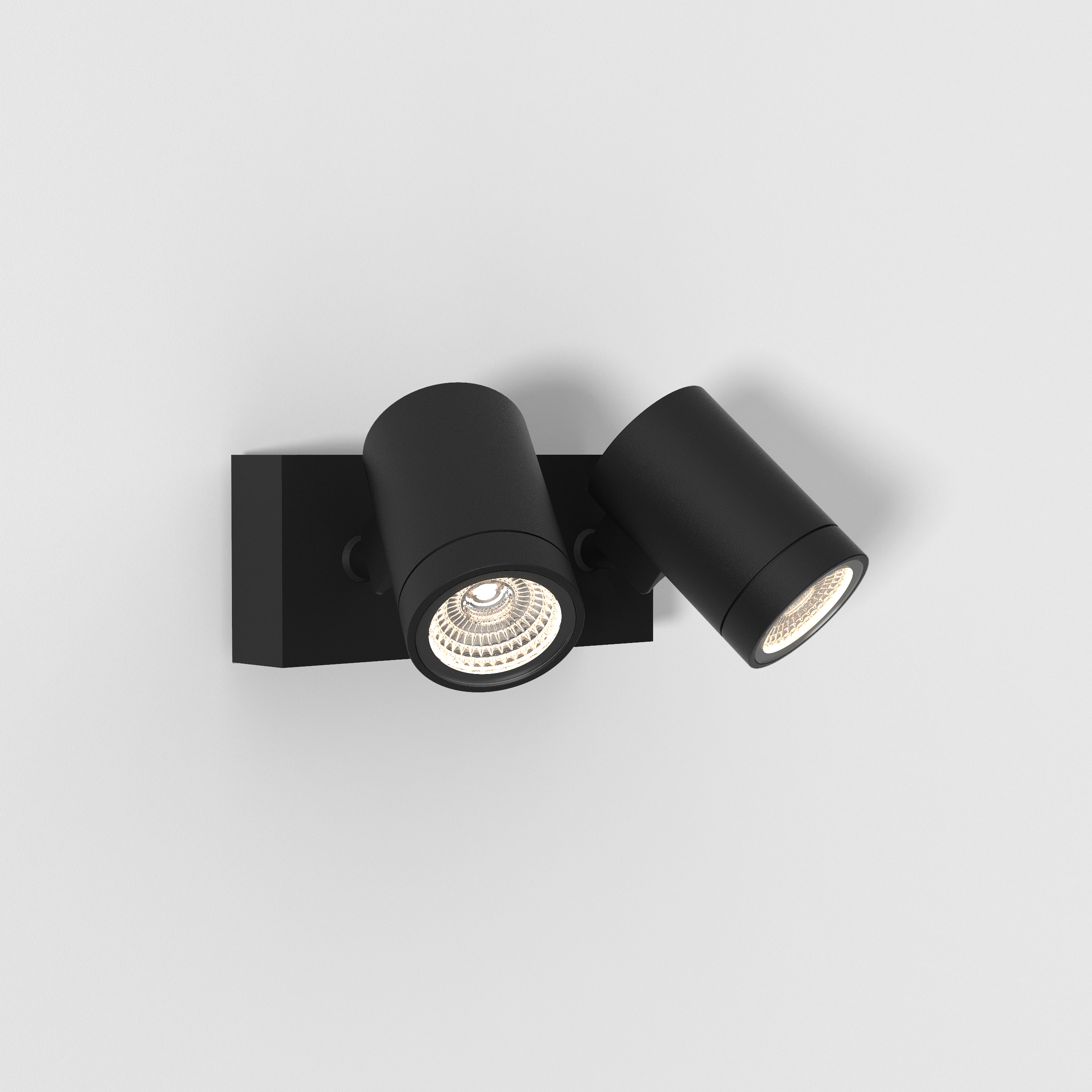 Bayville Twin Spot BWL 3000K AC dim structuur zwart