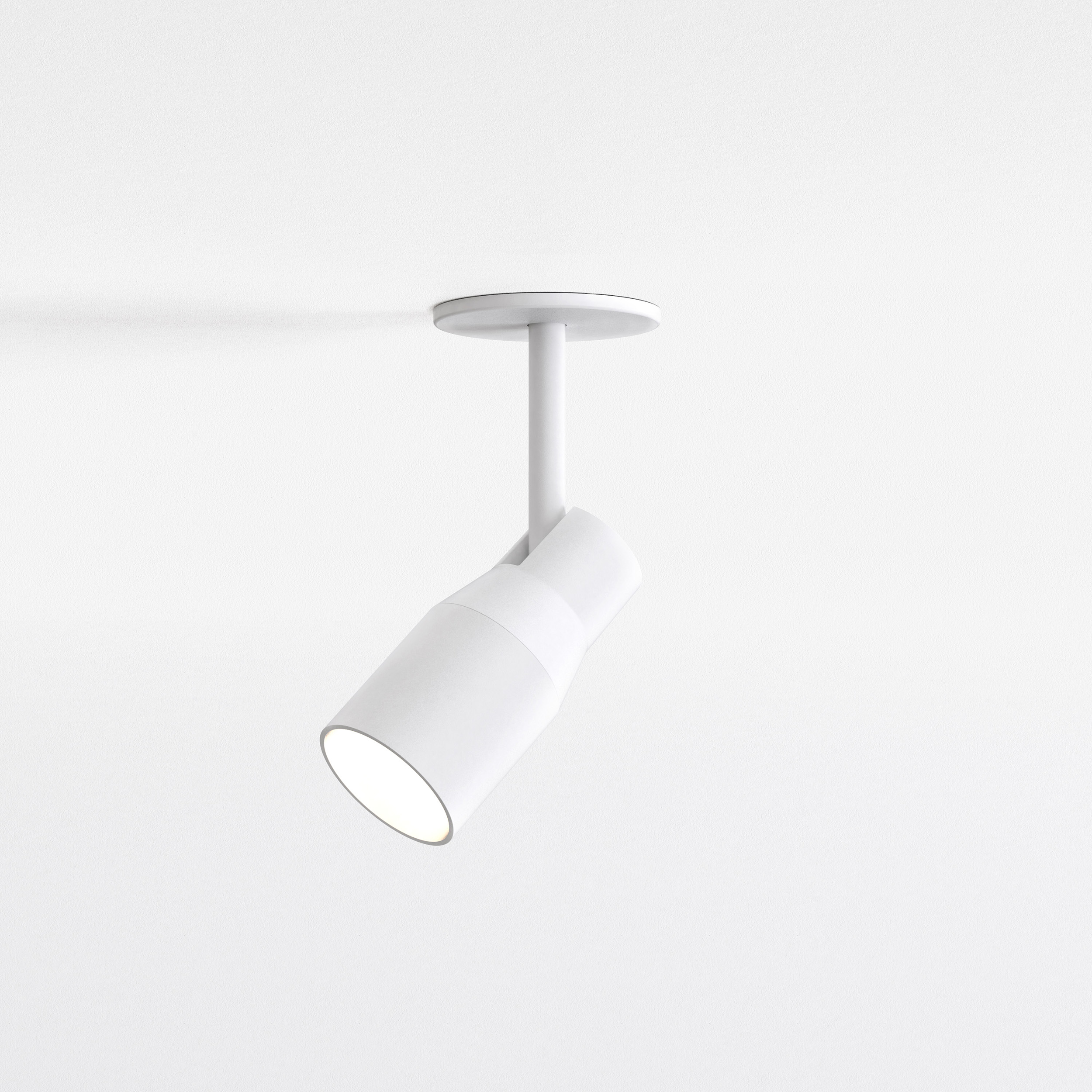 Apollo 100 Recessed IBS excl. GU10 structuur wit