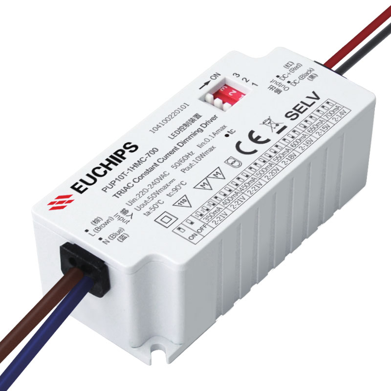 Driver 350mA/500mA/700mA fase dimbaar