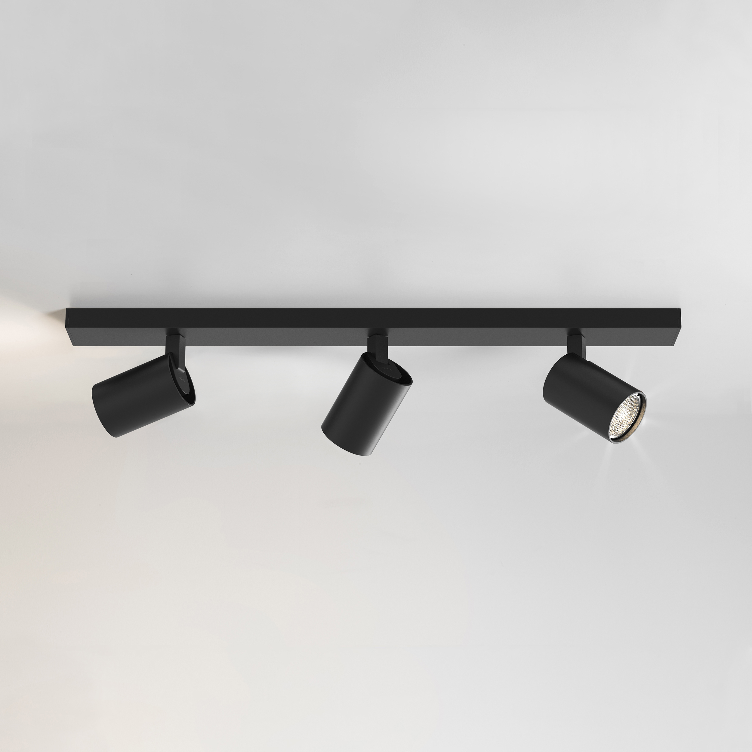 Ascoli Triple Bar OBS excl. 3x GU10 mat zwart