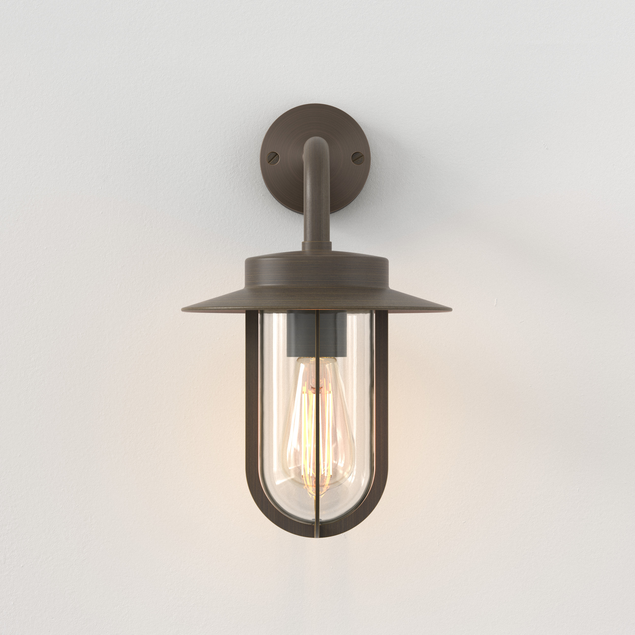 Montparnasse Wall BWL excl. E27 plated brons