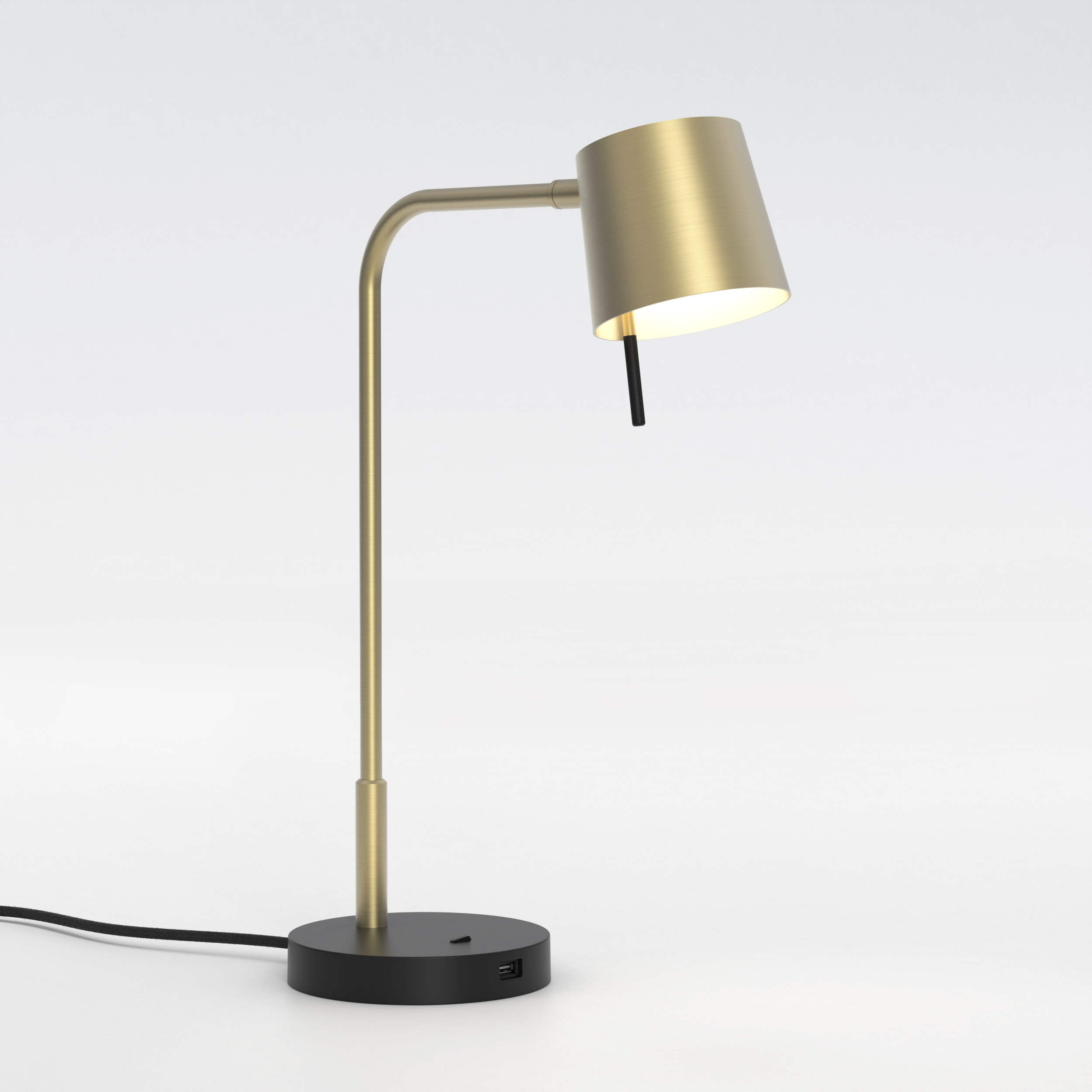 Miura Desk USB LED TL 2700K mat goud