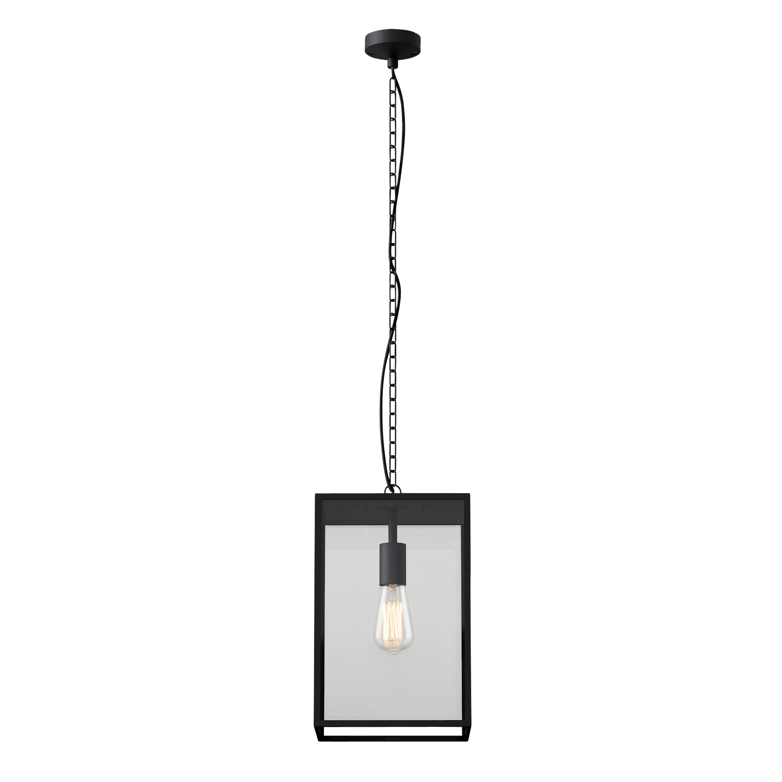 Homefield Pendant 360 HL excl. E27 structuur zwart