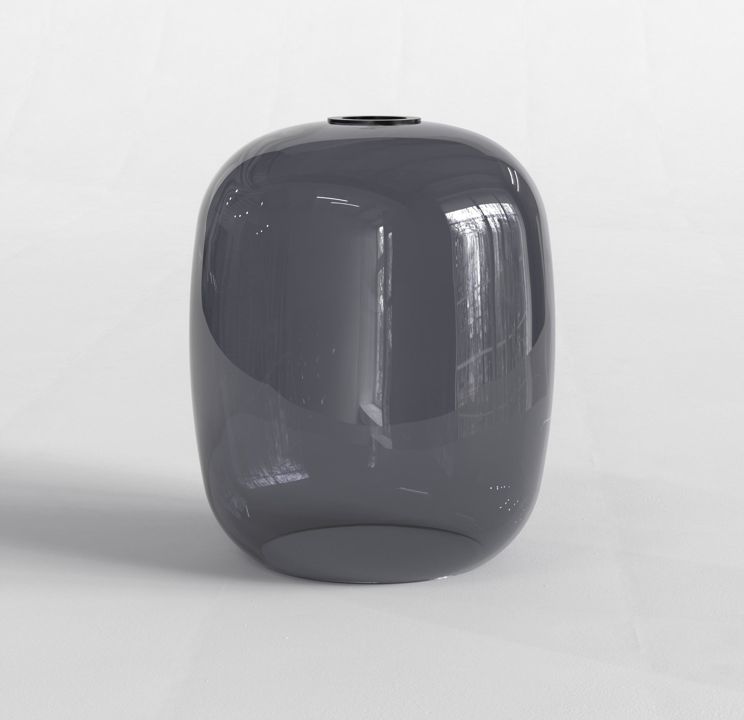 Kap Curve Glass 285 smoke