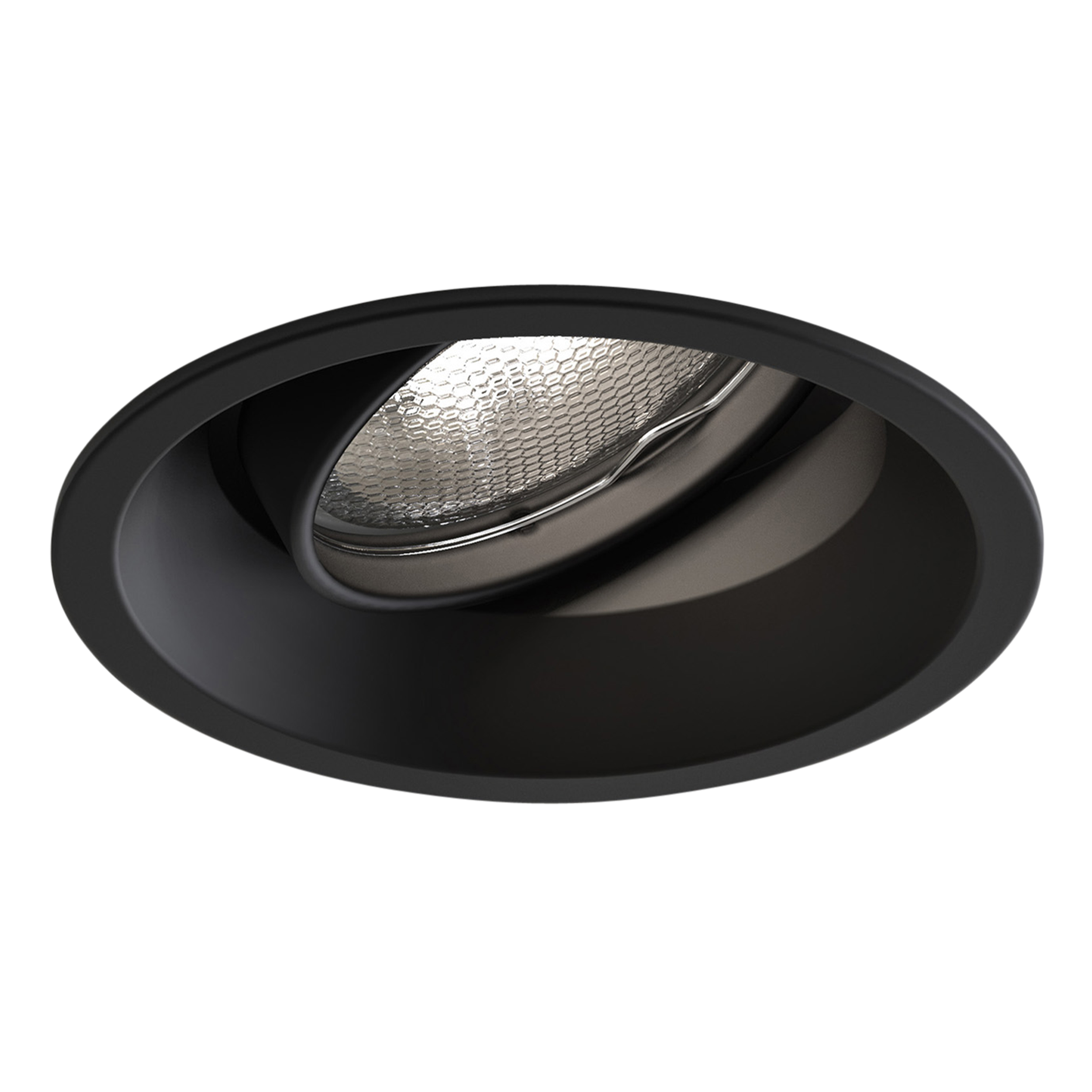 Minima Round adj. IBS excl. GU10 mat zwart