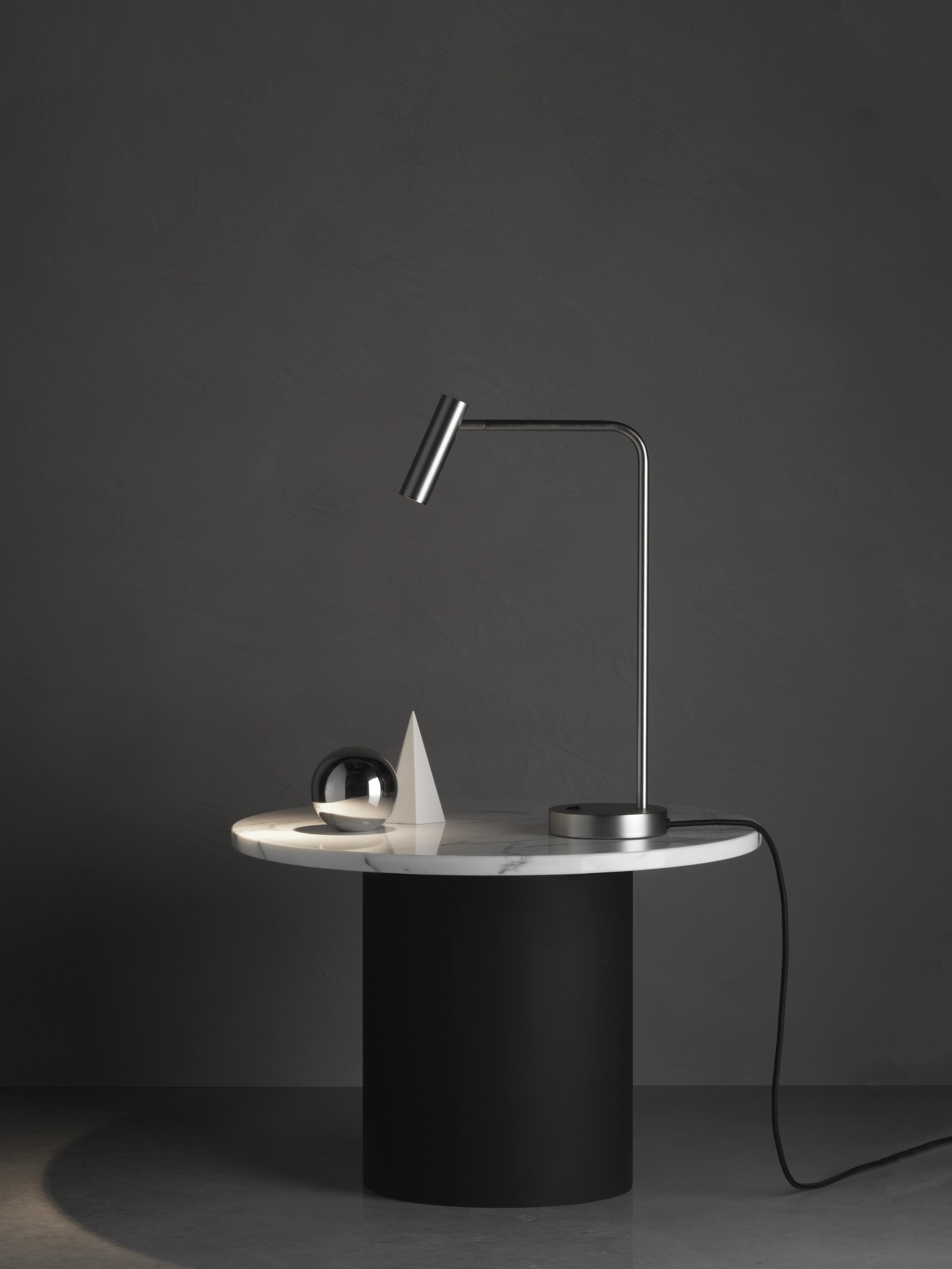 Enna Desk LED TL 2700K mat nikkel