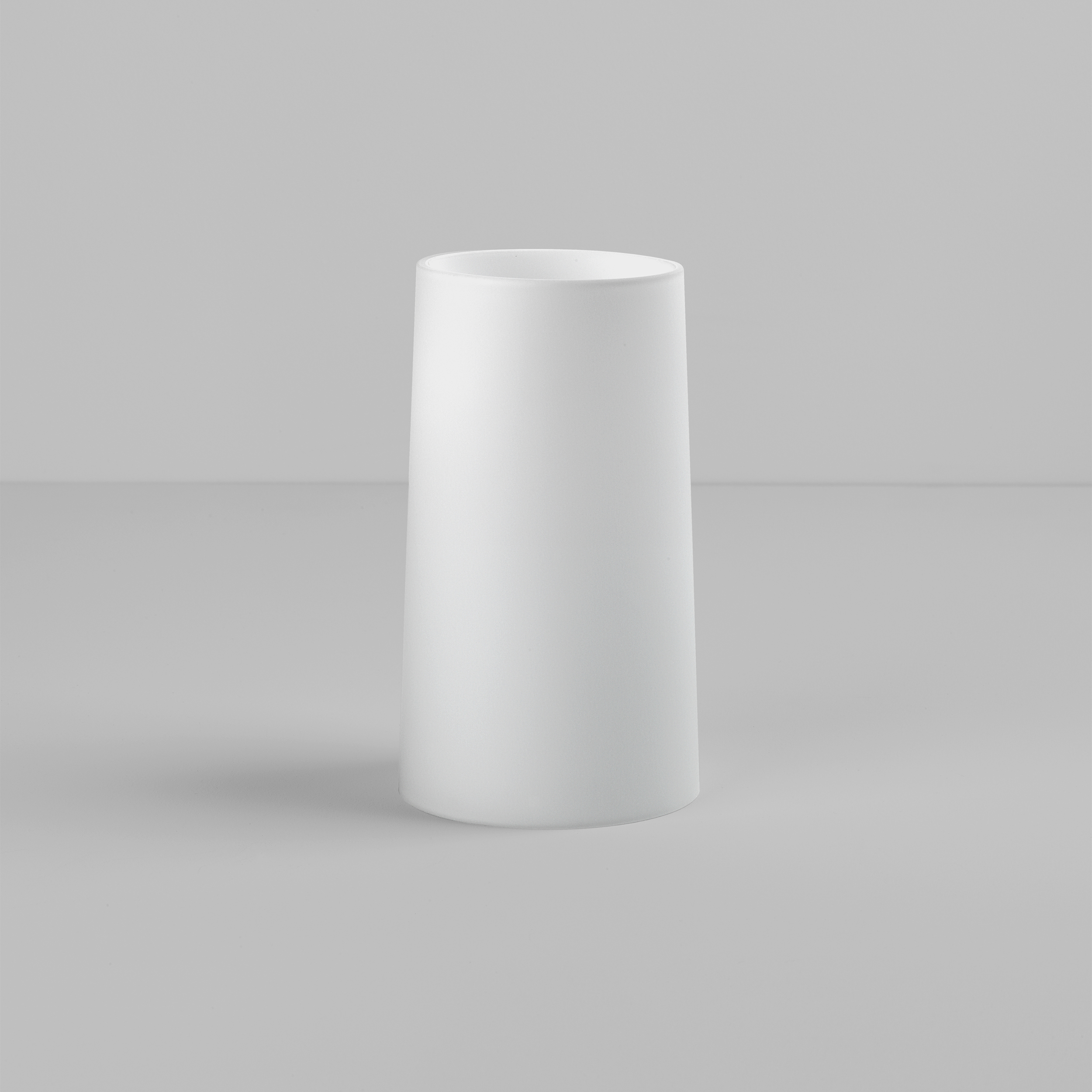 Kap Cone 195 WL mat wit glas (geen stof)