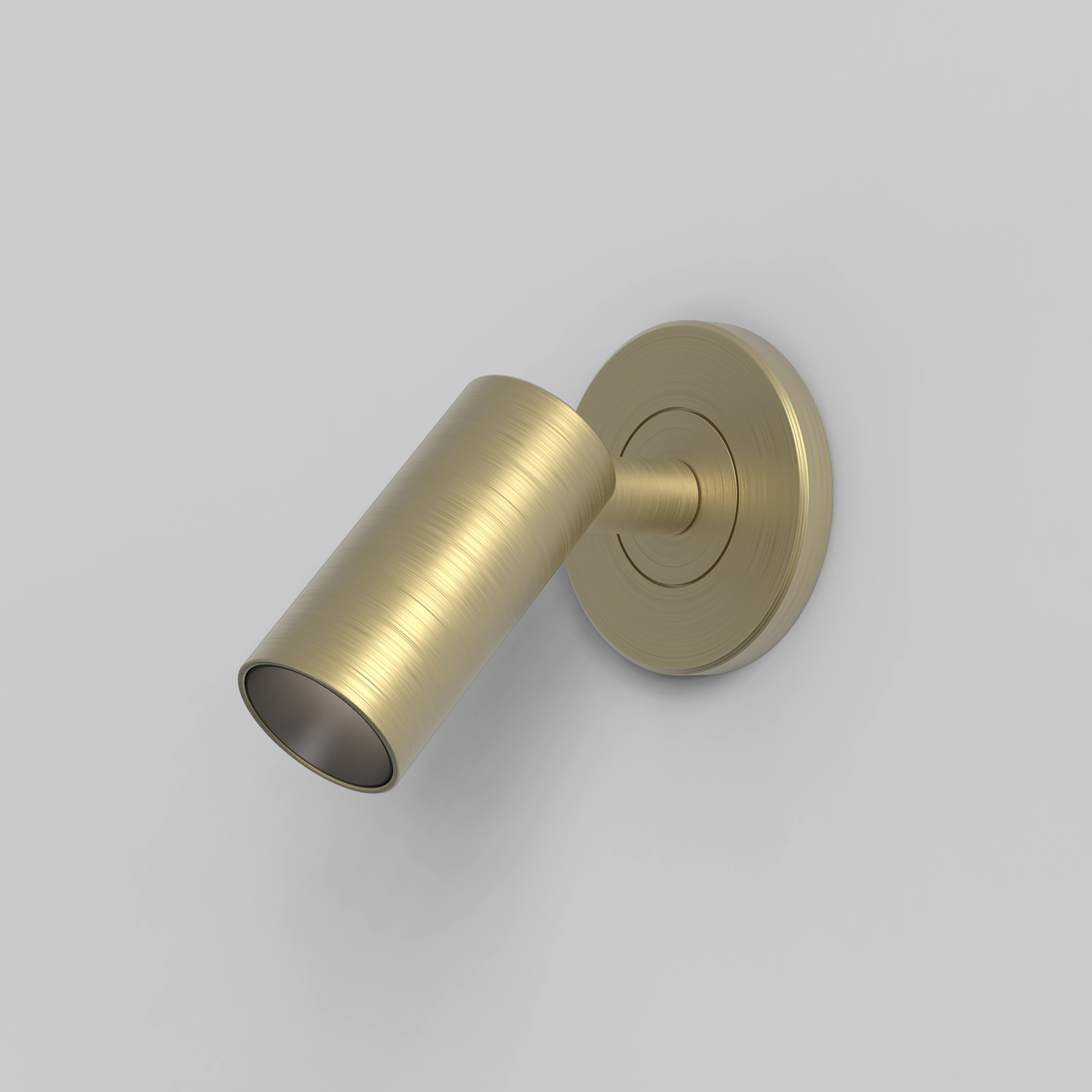 Micro Recess Unswitched LED IWL 2700K mat goud