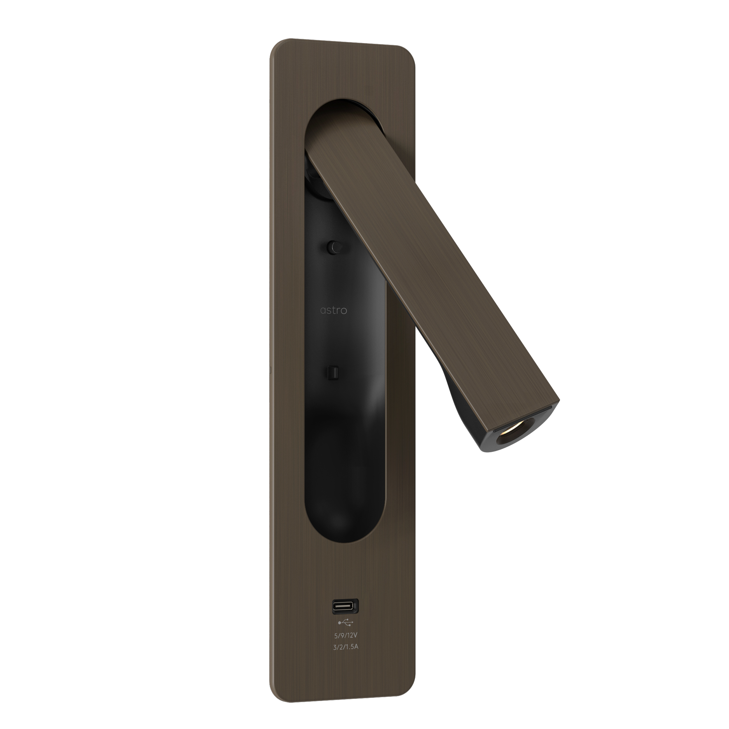 Keta USB-C LED WL 2700K brons